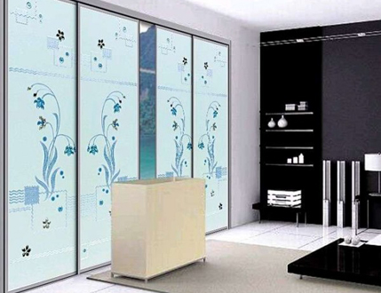 玻璃打印圖案案例